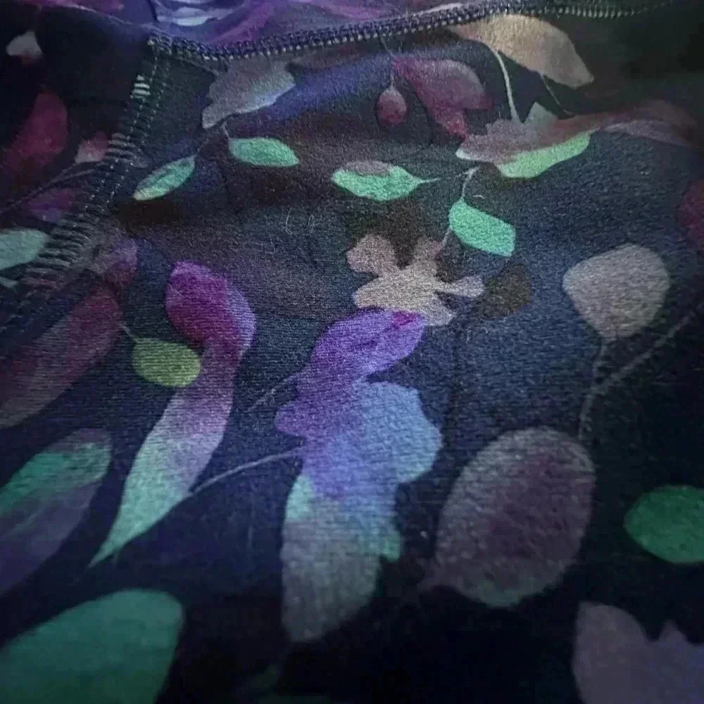 all in motion Girl's Activewear Flower Print Leggings (614) - Picture 7 of 9